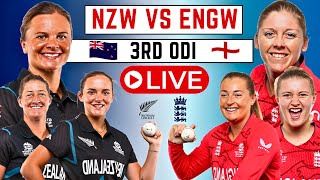 🔴Live ENGW vs NZW Live Match  England Women VS New Zealand Women  Live cricket match today [upl. by Acilejna]