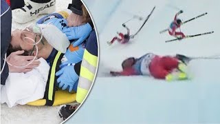 All the Olympics Injuries of the 2022 Winter Games So Far [upl. by Lotte]