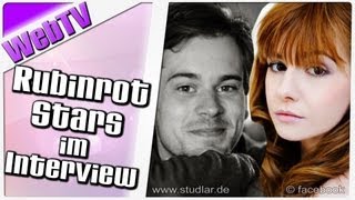 RubinrotStars quotJosefine Preußquot und quotFlorian Bartholomäiquot im Interview [upl. by Fisch]