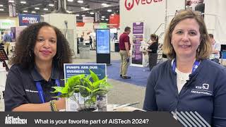 AISTech 2024 Exhibitor Testimonial with KSB SupremeServ [upl. by Eikcaj]