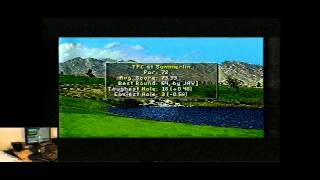 Lets Play PGA Tour Golf 3 For The Sega Megadrive Classic Retro Game Room [upl. by Urian]