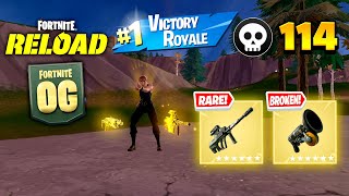 OG Fortnite Reload  High Kill Gameplay  Keyboard amp Mouse [upl. by Adel]