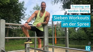 Training mit Gordon Bieling Sieben Workouts an der Spree in Cottbus [upl. by Cannice]