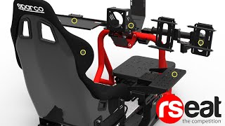 22 RSEAT P1 Rig Stabilität Settings und Rennstrecke deutsch  english CC [upl. by Carbone]