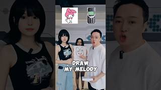 Draw My Melody For Iphone Challenge 1 Satire Comedy By Kuromi Boy [upl. by Acira339]