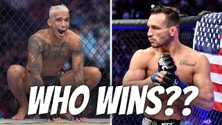 Who Wins Charles Oliveira vs Michael Chandler 2 UFC 309 Comain event Full Breakdown and Prediction [upl. by Towny]