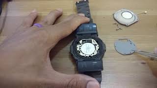 How To Change Battery For Casio GShock Gd350 [upl. by Kennett]