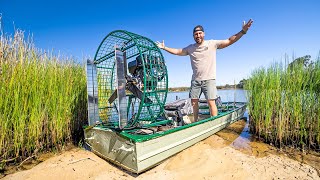 I Bought Worlds SMALLEST AIRBOAT ultimate testing [upl. by Thedric]