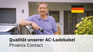 Alltagsheld Das zuverlässige und langlebige ACLadekabel von Phoenix Contact im Einsatz [upl. by Su]