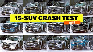 Car Crash Test Compilation 15 Small SUV – Side Impact Comparison [upl. by Virg425]