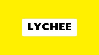 How to Pronounce Lychee Correctly  Pronounce Americancom [upl. by Aianat]