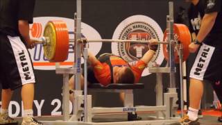 First 300 kg BENCH PRESS RECORDS in history IPF [upl. by Norak450]