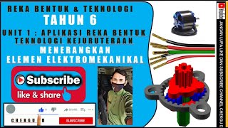 RBT TAHUN 6  UNIT 1  MENERANGKAN ELEMEN ELEKTROMEKANIKAL SEMAKAN TERKINI [upl. by Ertnod]