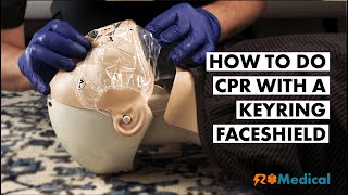 How to do CPR with a CPR Face Shield in a Keyring Pouch [upl. by Oberon]