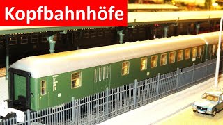 Kopfbahnhöfe für die Modellbahn [upl. by Haland]