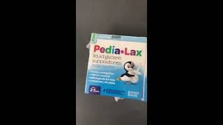 B002ZG8HAM Pedia Lax Liquid Glycerin Suppositories Laxative Kids Constipation Relief in Minutes 6 [upl. by Karlene25]