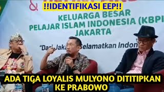 REFLY amp EEP ADA TIGA LOYALIS JKW YANG DI TITIPKAN KE PRABOWO SUBIANTO SIAPAKAH DIA [upl. by Margit77]