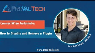 ConnectWise Automate How to Disable and Remove a Plugin [upl. by Heti767]