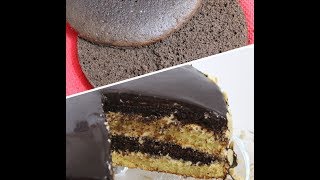 Genoise au chocolatوصفة جينواز الشوكولا سهللللة و النتيجة مضمونة [upl. by Nolte979]