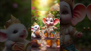 Ganesha Aarti shorts viral trending ganesh ganesha ganpati cute bappa aarti youtubeshorts [upl. by Tomaso]