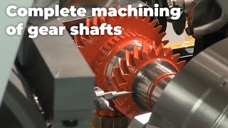 CNC Camshaft grinding machine [upl. by Lezirg]