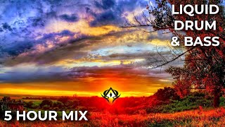 Liquid Drum and Bass Mix 193 5 Hour Mix [upl. by Doowle]