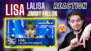 LISA LALISA TV Debut  The Tonight Show Starring Jimmy Fallon  REACTION [upl. by January605]