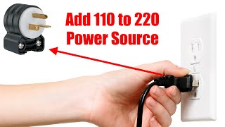 Convert 220 to 110 Outlet  Keep 220 and Add 110 [upl. by Odnesor]