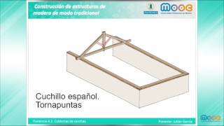 MOOC Construcción 42 Cubiertas de cerchas [upl. by Nomael769]