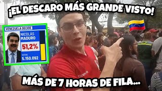 EL FRAUDE MÁS GRANDE en LA HISTORIA de VENEZUELA‼️ elecciones presidenciales🇻🇪  VLOG 002 [upl. by Zildjian]