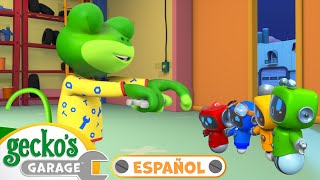 Gecko es sonámbulo  🐸 Garaje de Gecko  Carros para niños  Vídeos educativos [upl. by Nelon]