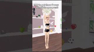 4 ways to hold the Pom poms in dti 1 2 3 or 4 dresstoimpress dti roblox foryou fyp edit [upl. by Tertias]