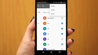 How to Delete Multiple or All Contacts in Android Phone No App [upl. by Yorztif164]