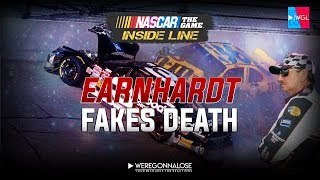 Earnhardt Fakes Death  NASCAR Inside Line [upl. by Magree197]