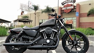 2018 Iron 883 HarleyDavidson Review amp Test Ride XL883N [upl. by Nnylecoj408]