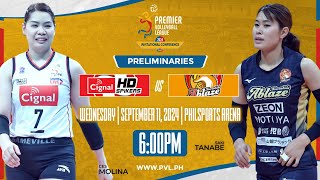 CIGNAL VS KURASHIKI  PVL INVITATIONAL CONFERENCE  6PM  SEPTEMBER 11 2024  PHILSPORTS ARENA [upl. by Dias]