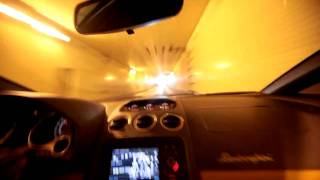 lamborghini gallardo accelerating in tunnel  SOUND [upl. by Ruosnam]