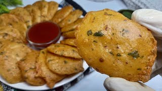 crispy Aloo Pakora Recipe for Iftar  Ramadan Recipe  Potato Snacks recipe ramadan iftar recipe [upl. by Selfridge]