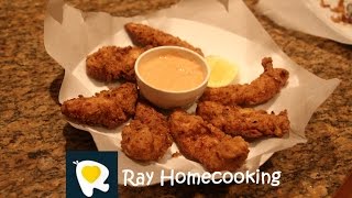 Southernstyle Fried Chicken Tenders [upl. by Elak]