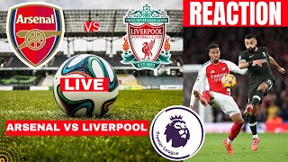 Arsenal vs Liverpool 22 Live Stream Premier League EPL Football Match Score Highlights Gunners FC [upl. by Gorrono]