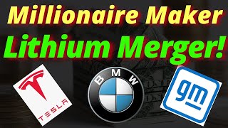 ⚠️ This Mega Merger Of 2 Giant Lithium Stocks Would Make Millionaires 🔥 Dont SNOOZE 🚀💰🤩 [upl. by Dnomar]