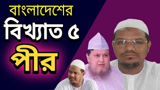 বাংলাদেশের বিখ্যাত ৫ পীর  Top 5 Famous pir in Bangladesh [upl. by Ahsitil]