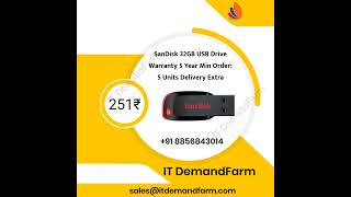 SanDisk 32GB USB  ₹251 Each [upl. by Christalle]