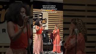 Chosen Becky cries because Irene Namubiru was singing her song [upl. by Hsirt]