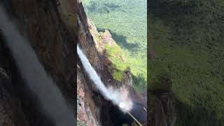 CANNONBALL FROM THE TALLEST WATERFALL IN THE WORLD basejump basejumping angelfalls saltoangel [upl. by Dyolf]