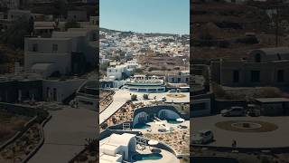 Greece  Santorini Oia Hotel Danae Suites  DJI AIR 3 [upl. by Naasar]