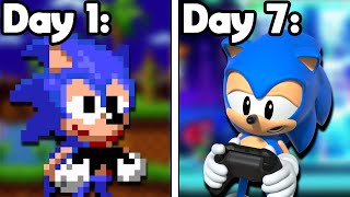 Can I 100 Every 2D Sonic Game in 1 Week [upl. by Meeker]