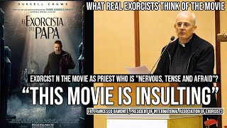 THE POPES EXORCIST  This movie is Satans usual subtle attack on the Catholic Church  Fr Bamonte [upl. by Ader]