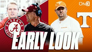 EARLY LOOK Tennessee Vols vs Alabama Crimson Tide  Can Kalen DeBoer Josh Heupel Get ROLLING [upl. by Wolgast768]