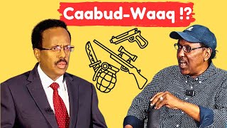 Siyaasi Muqtar  Wareysi  “dadka CaabudWaaq iyaga ayaa isku dilaya Hubka” [upl. by Chatterjee771]